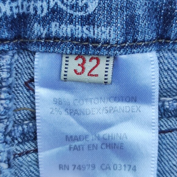 Parasuco 2016 jeans women's size 32 /31 denim blue colour western bootcut denim - Picture 7 of 14